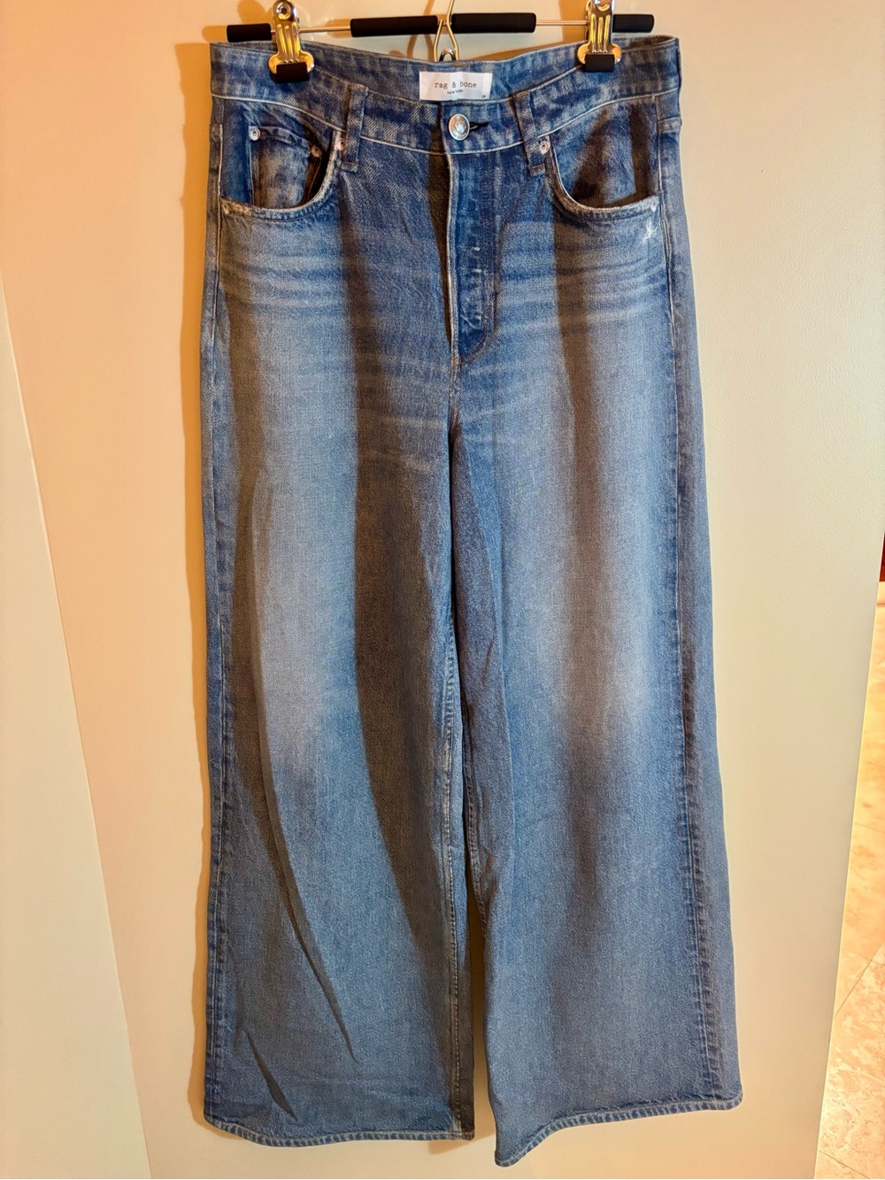 Rag & Bone Miramar Wide Leg Women's Sweatpant Loungewear Jeans